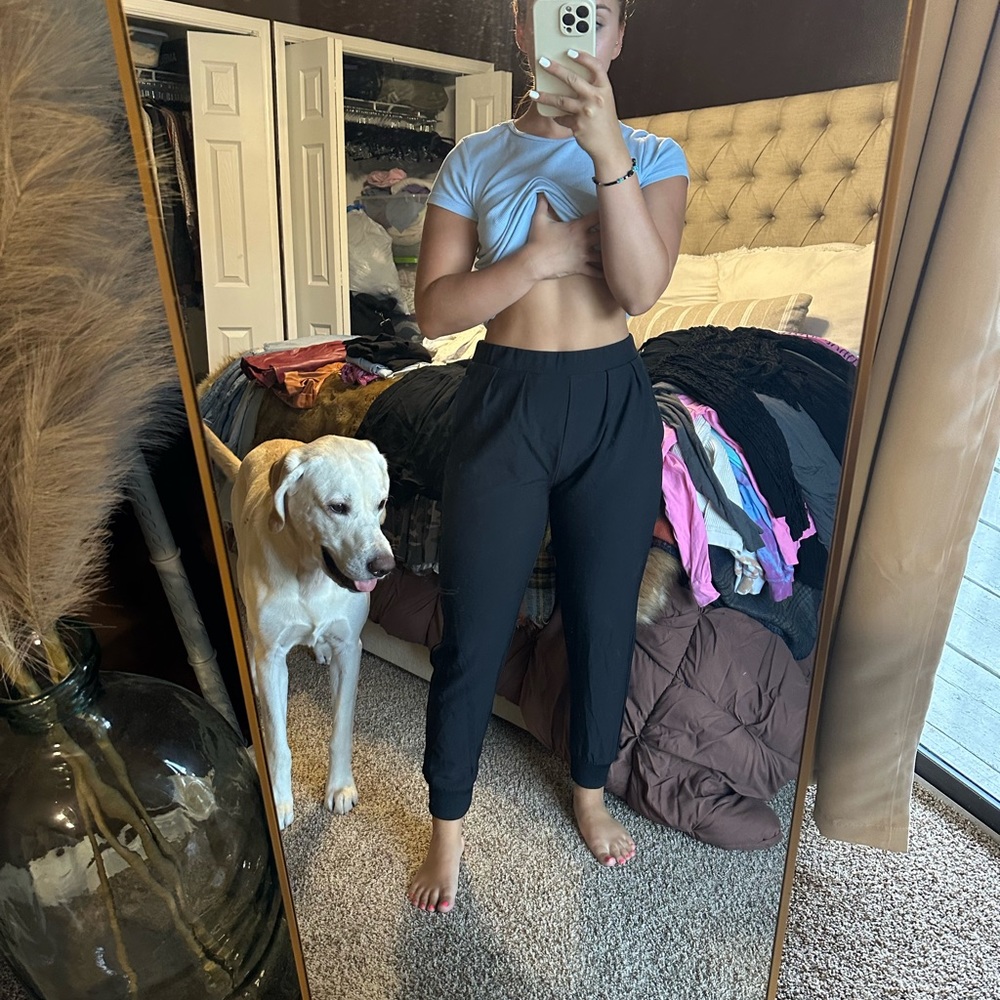 Black Business Jogger Pants